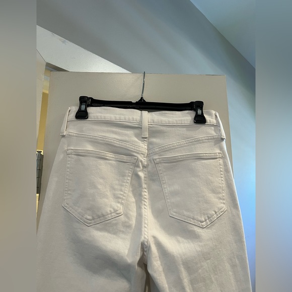 Jcrew White Denim Demi Boot Crop - Picture 12 of 12